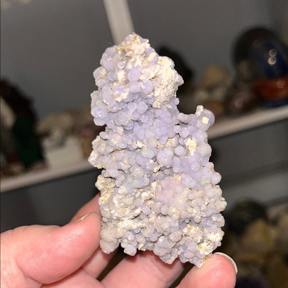 Beautiful Grape Agate Mineral Specimen